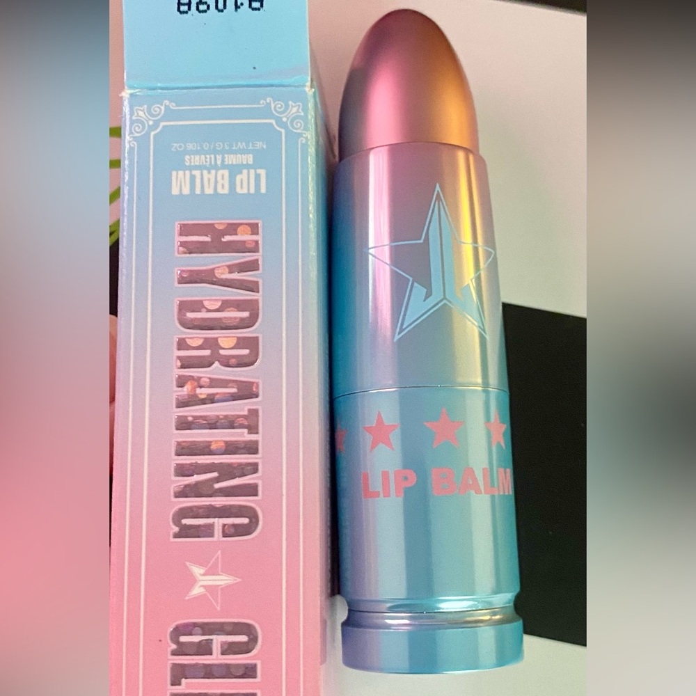 JEFFREE STAR HYDRATING GLITZ LIP BALM-YumYum Yellow
